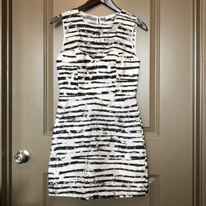 NWOT Milly A-Line Striped Dress, Sz 4